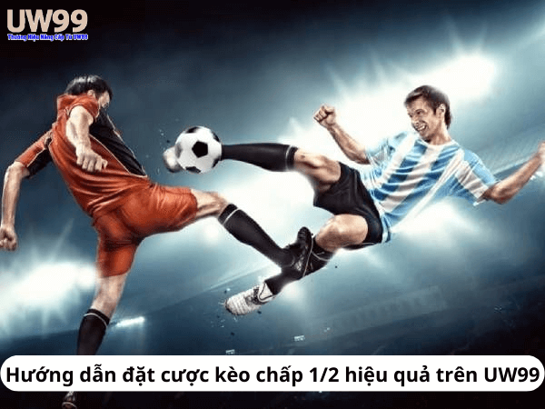 Hướng dẫn đặt cược kèo chấp 1/2 hiệu quả trên UW99