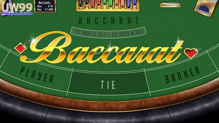 Cách chơi Baccarat tại UW99